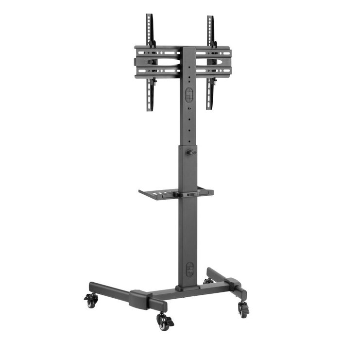Fonestar Soporte de Suelo para TV STS-4244N Orientable e Inclinable con Ruedas para TV de 32-65" hasta 35kg